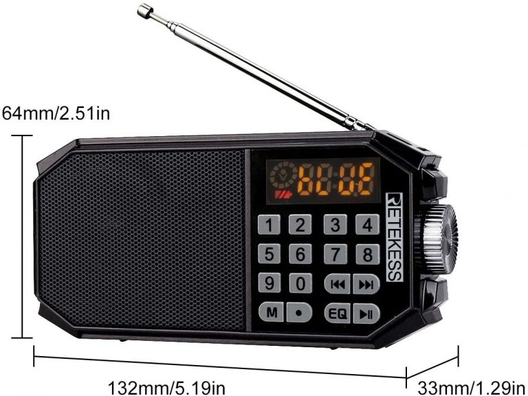 Retekess TR601 Tragbares FMRadio Retekess